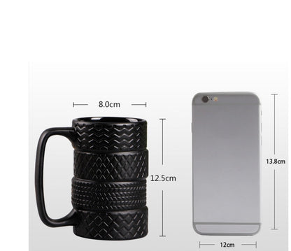 Large capacity ceramic cup