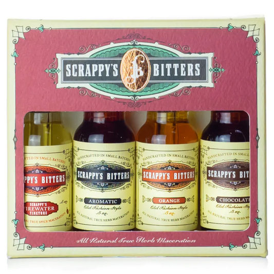 Scrappy's Bitters - 'The Essentials' Bitters Set (4x0.5OZ)