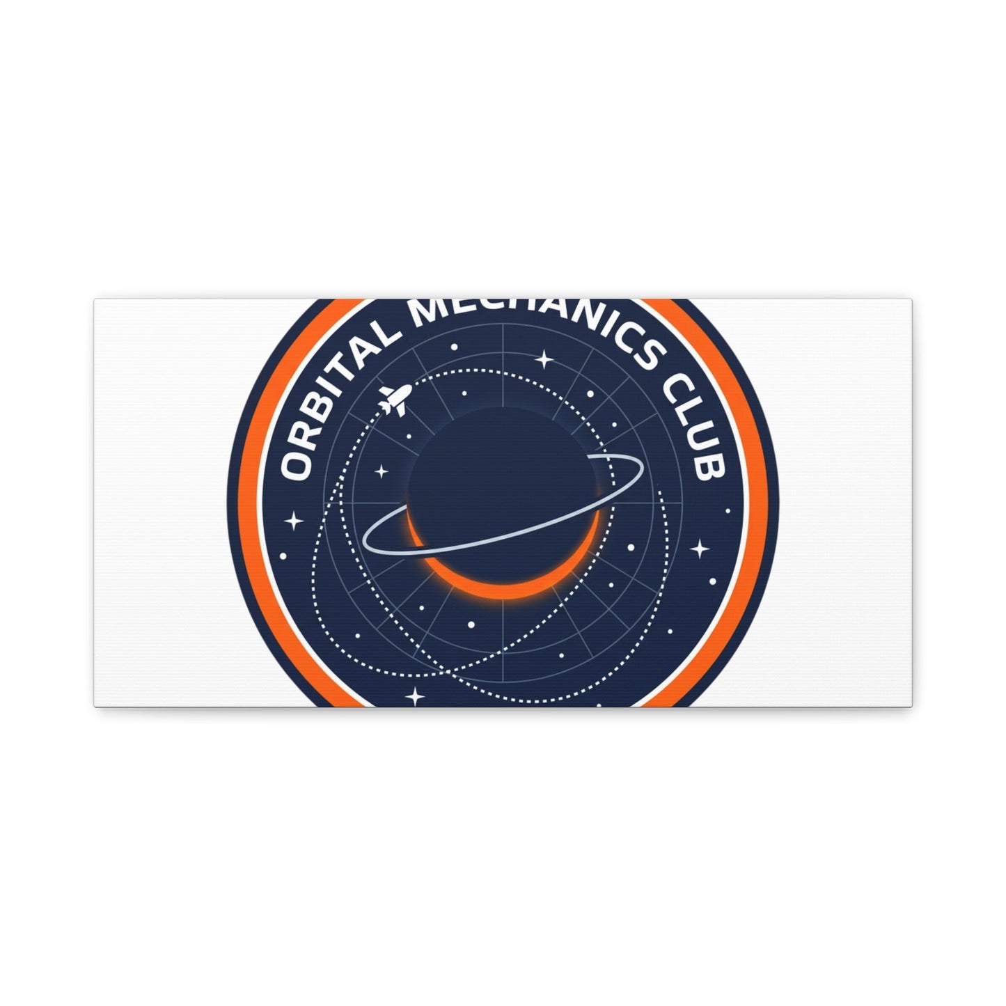 Orbital Mechanics Club Canvas | mission patch, space science