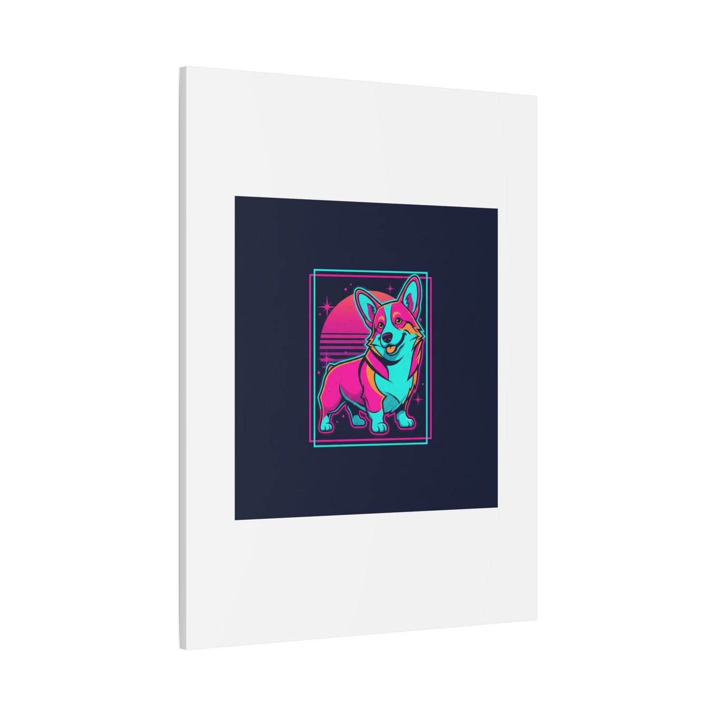 Platonic Love Corgi Canvas | Friendship Valentine, Galentine’s Wall Art