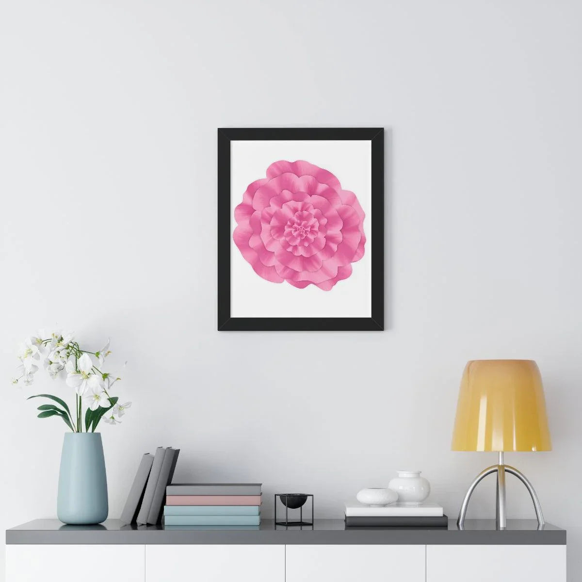 Peony Framed Print – Botanical Wall Art