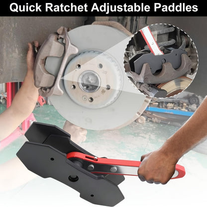 Universal Carbon Steel Auto Ratchet Brake Piston Wrench Expander 360 Degree