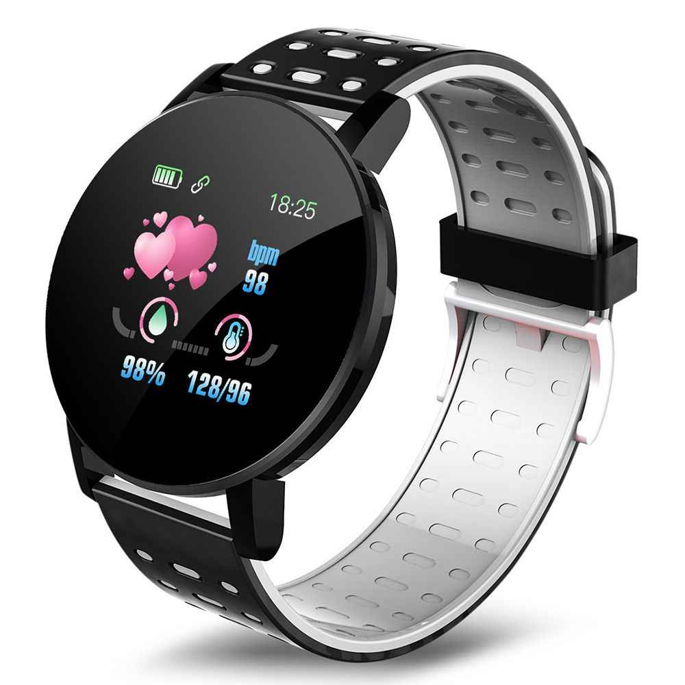 119 Plus Smart Watch - IP67 Waterproof Fitness Tracker with Heart Rate & Sleep Monitor