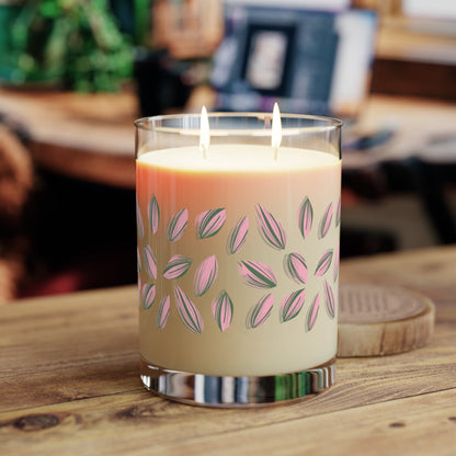 Tradescantia Nanouk Pattern Soy Candle 11 oz – Three Scent Options