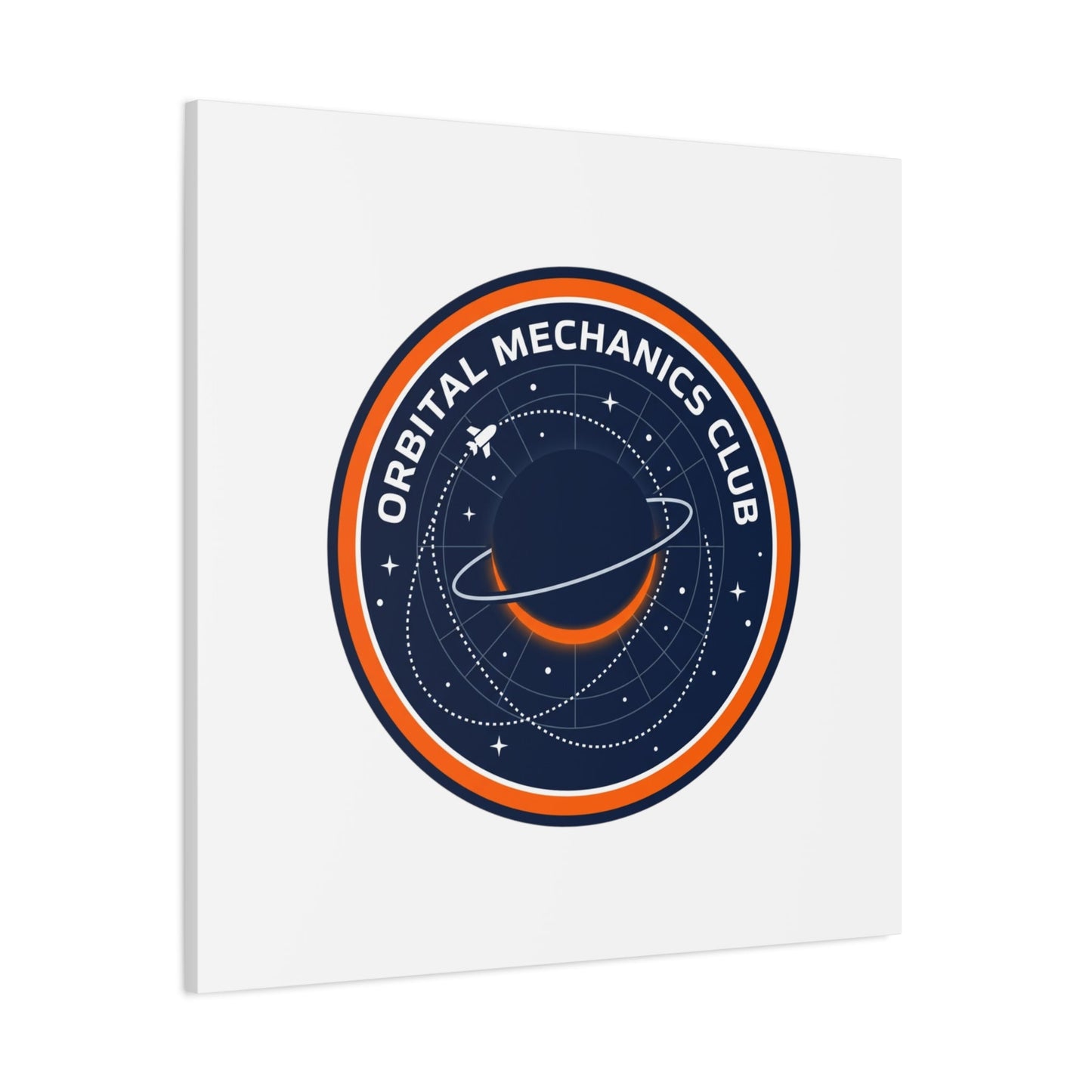 Orbital Mechanics Club Canvas | mission patch, space science