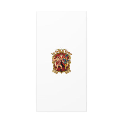 Spectacle of Wonder Circus Art Print, Canvas | Vintage Carnival Design