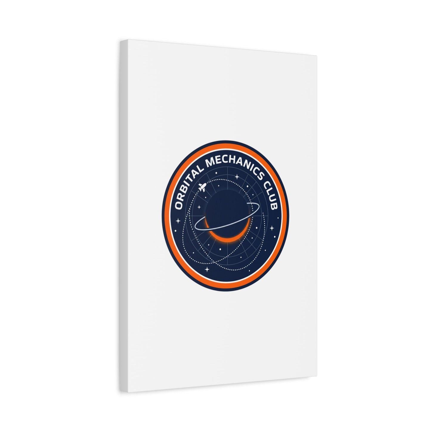 Orbital Mechanics Club Canvas | mission patch, space science