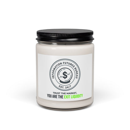 You Are the Exit Liquidity Candle, Soy Candle | insider trading satire, finance humor
