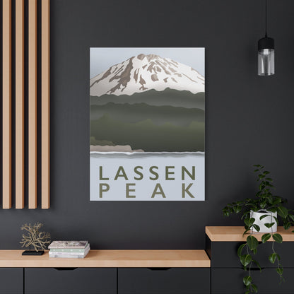 Lassen Peak Canvas Print – Wall Art