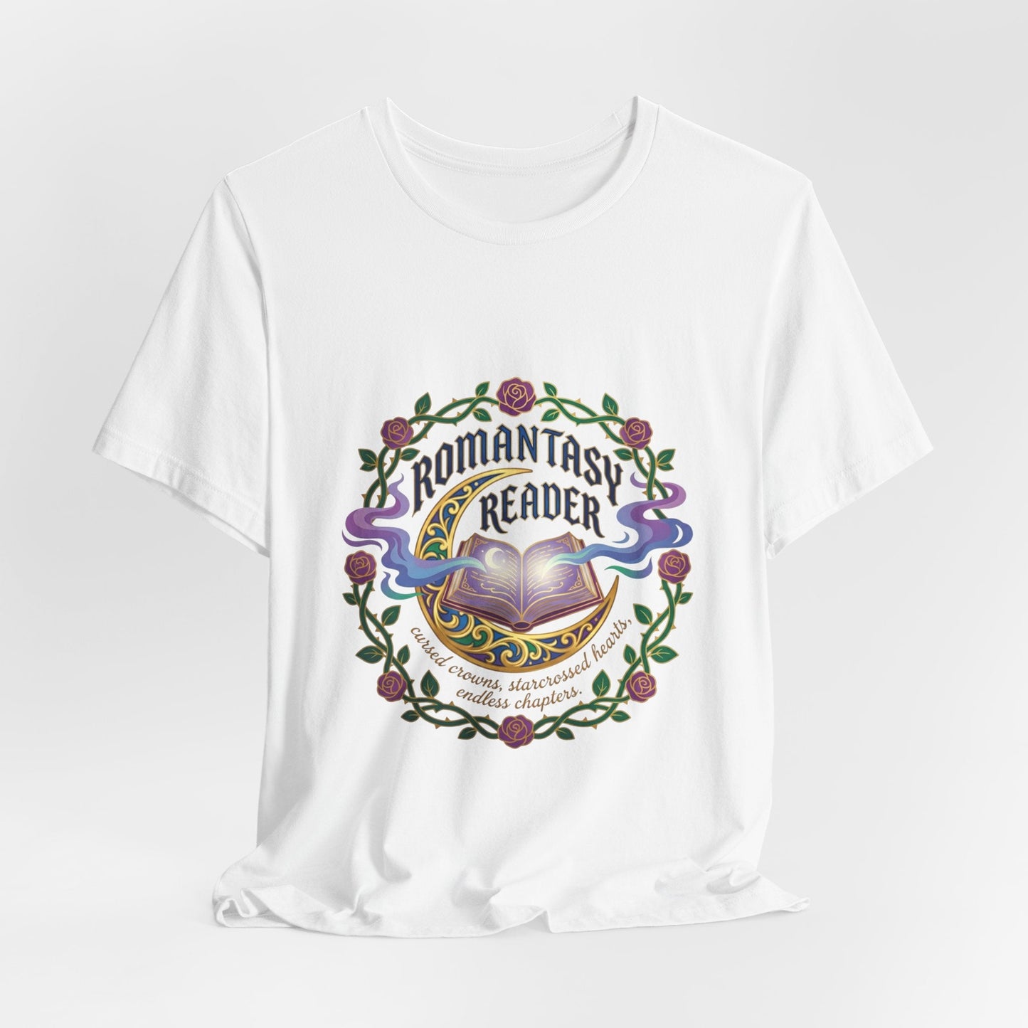 Romantasy Reader Tee | romantasy, book lover, enchanted gothic