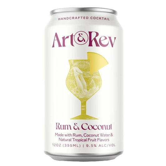 Art & Rev Distillery - Rum & Coconut Water (12OZ)