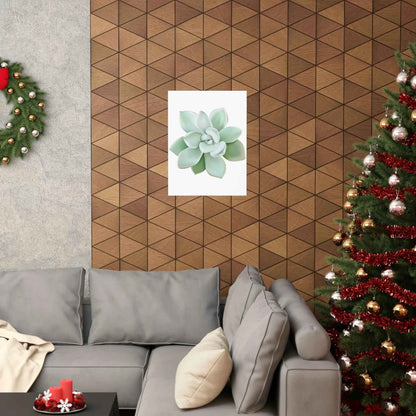 Pachyveria Haagei Succulent Botanical Print – Unframed Wall Art