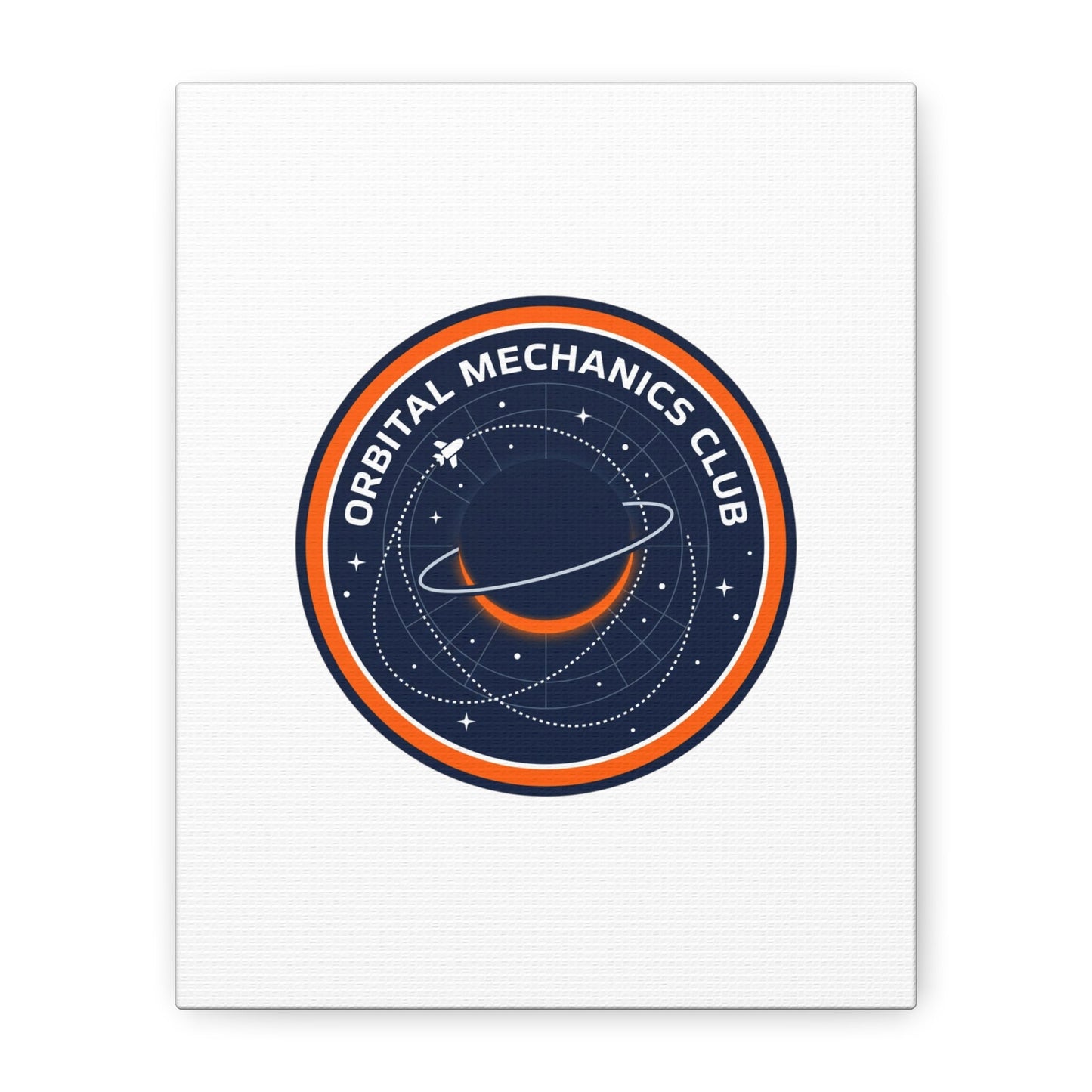 Orbital Mechanics Club Canvas | mission patch, space science