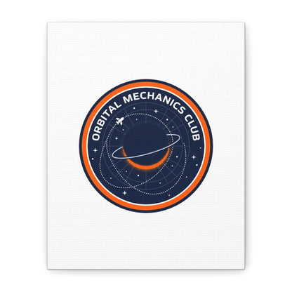 Orbital Mechanics Club Canvas | mission patch, space science