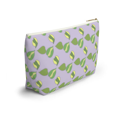 Hoya Kerrii Pattern Accessory Pouch – Makeup Bag With T-Bottom