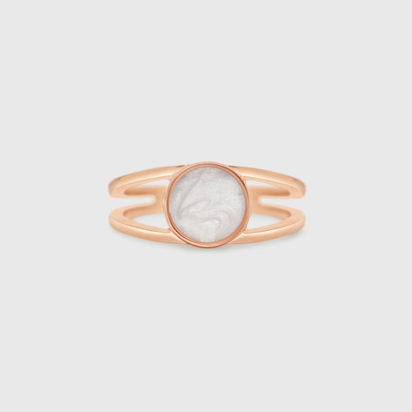Double Band Round Ring