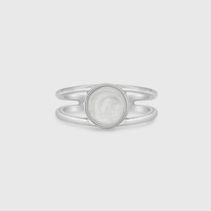 Double Band Round Ring