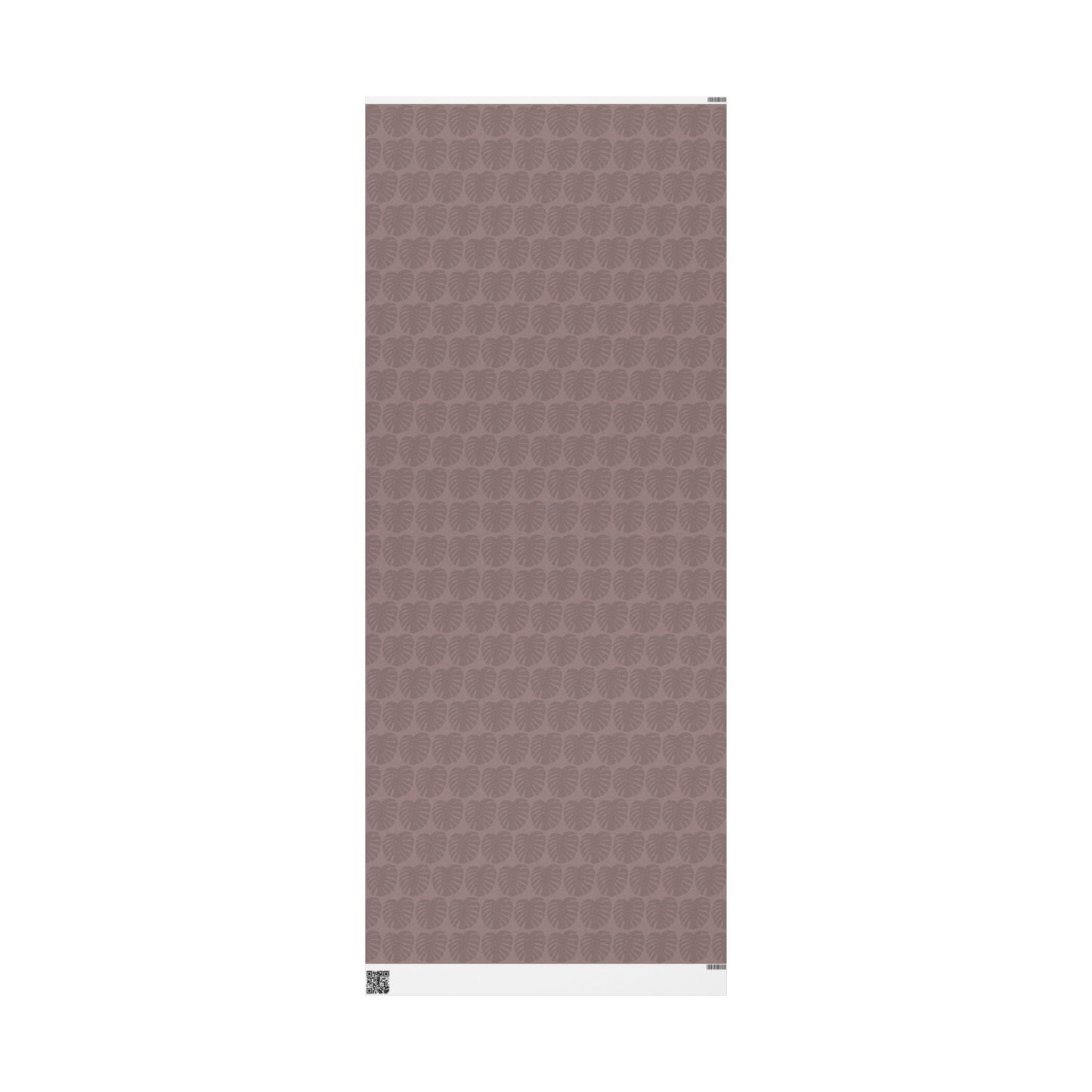 Monstera Leaf Mauve Wrapping Paper – Botanical Gift Wrap Roll