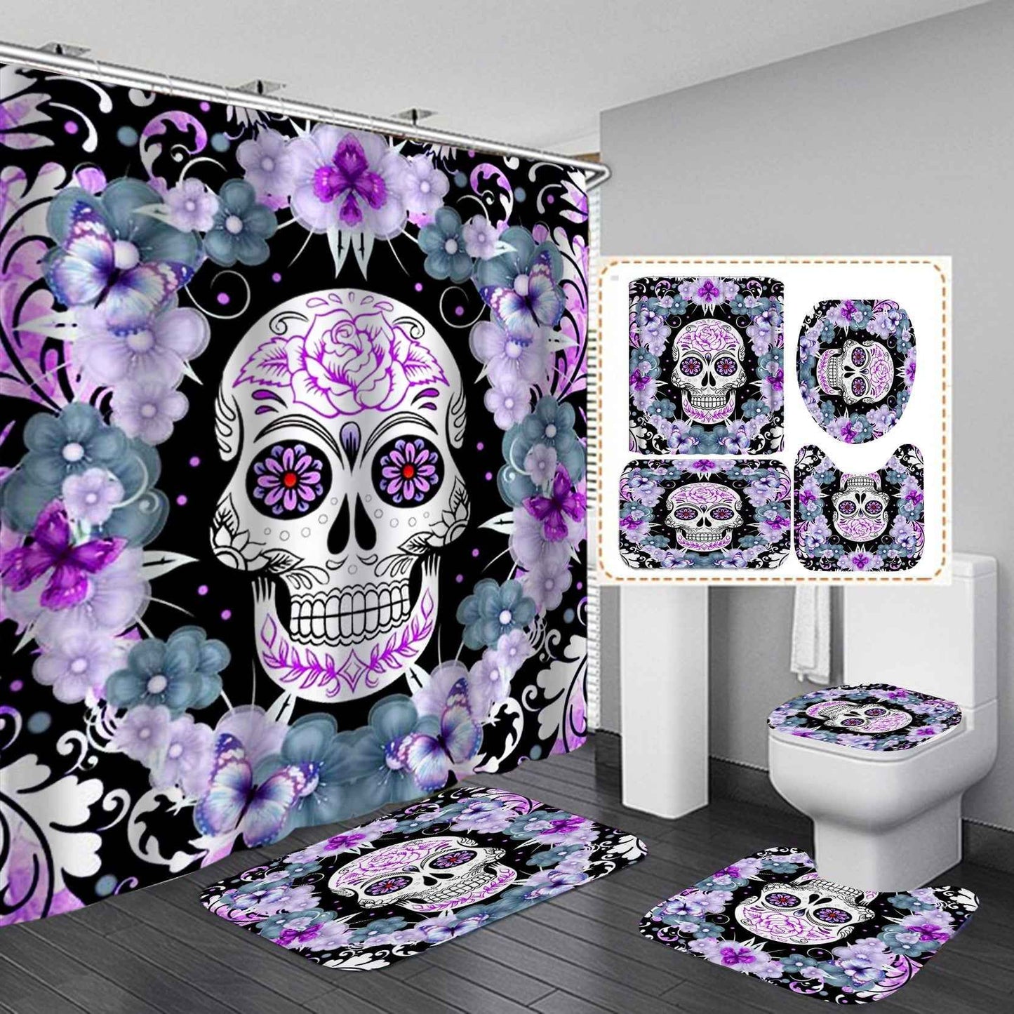 Shower Curtain Water-repellent Cloth