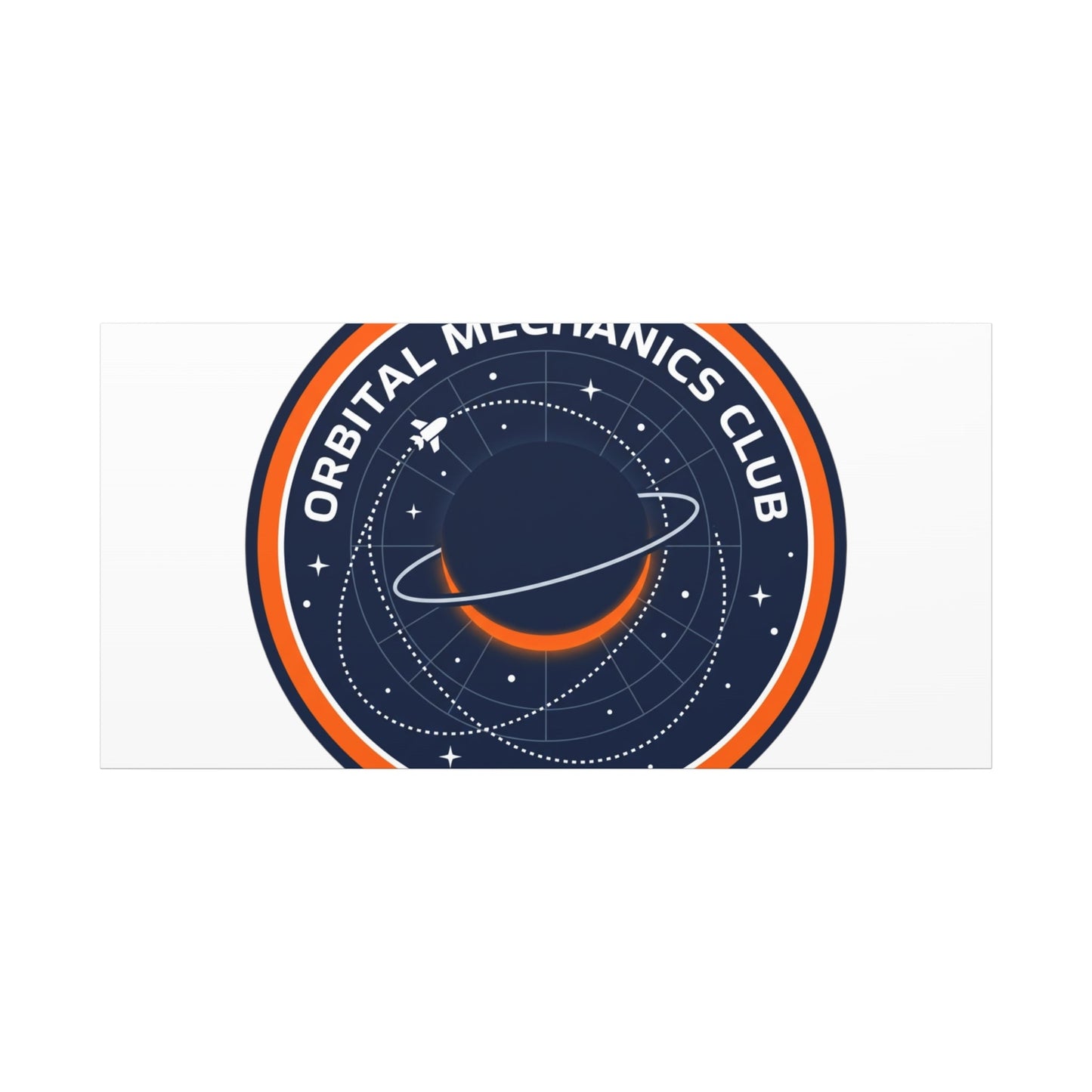 Orbital Mechanics Club Canvas | mission patch, space science