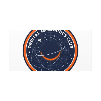 Orbital Mechanics Club Canvas | mission patch, space science