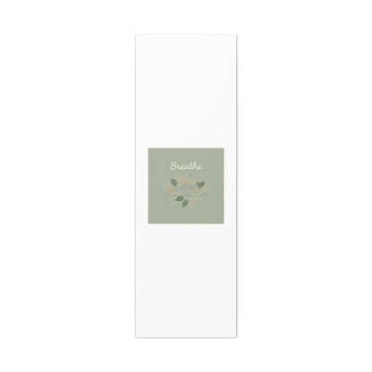 Breathe Mountain Line Canvas | Nature Symbols, Minimal Forest Wall Art