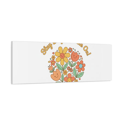 Stay Bright Shine On Canvas | Hopecore, Radical Optimism Wall Art