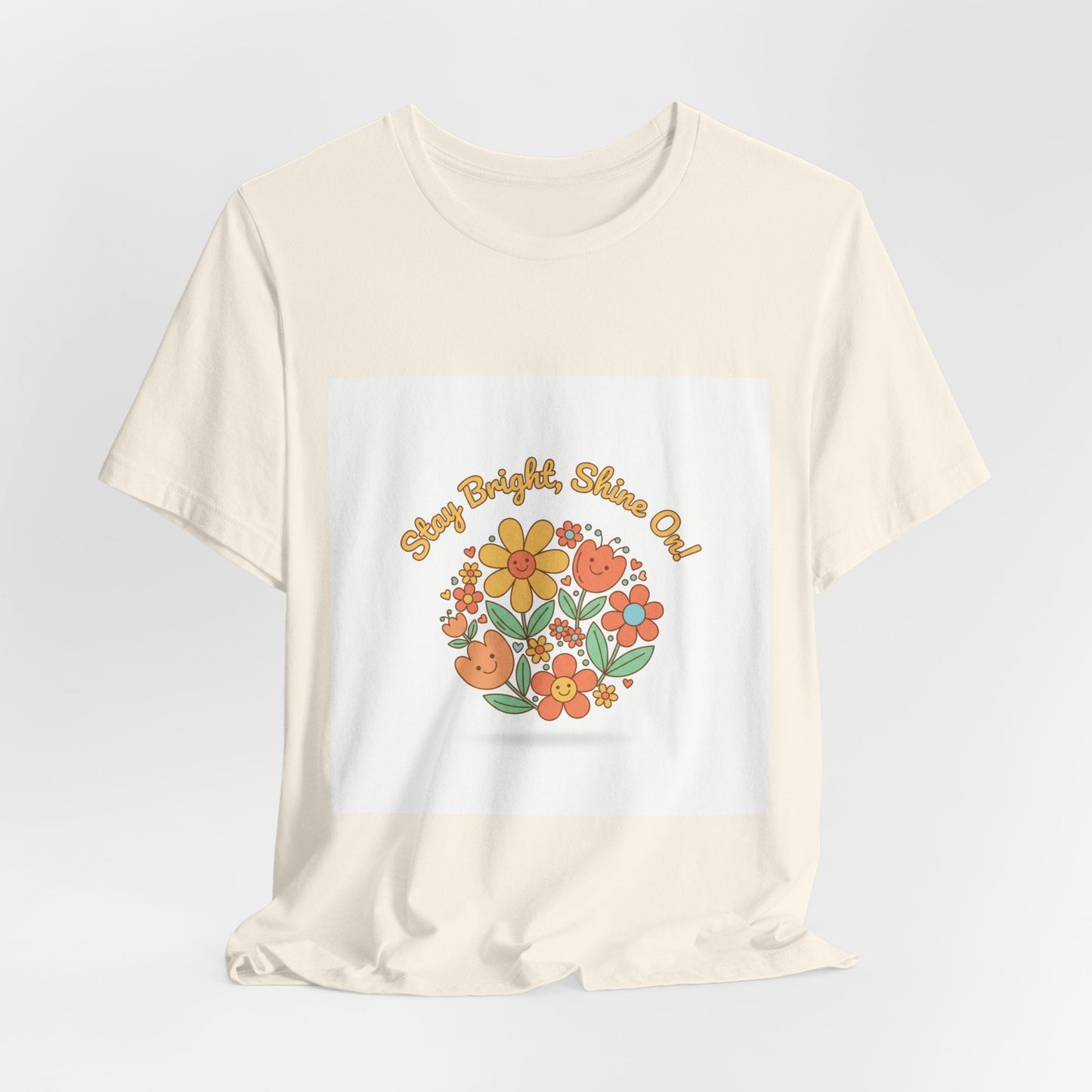 Sunny Bright Shine On tee | Hope Shirt, Radical Optimism Aesthetic