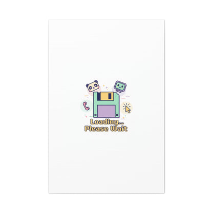 Loading Please Wait Canvas | Old Internet Aesthetic, 90s Web Nostalgia