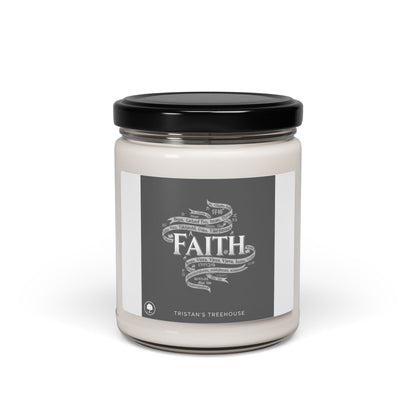 Handwritten Doodle Faith Candle | Soy Jar Candle, Sketch Aesthetic