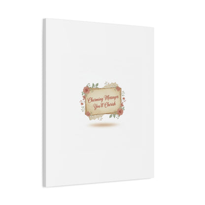 Love Letter Collage Canvas, Vintage Letter Art, Wax Seal Romance Print