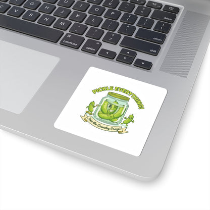 Pickle Everything Sticker | Brine Design, Pickle Lover Sticker