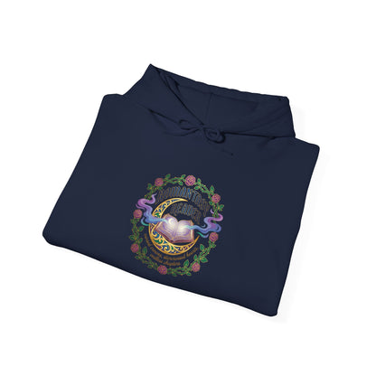 Romantasy Reader Crest Hoodie | romantasy, book lover