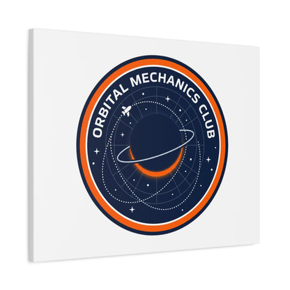 Orbital Mechanics Club Canvas | mission patch, space science