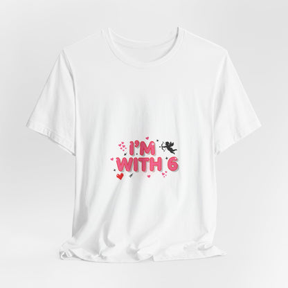 Valentine's I with 6 for 7 grid Tee