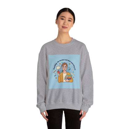 Teachers Life Crewneck Sweatshirt | Funny Teacher Gift