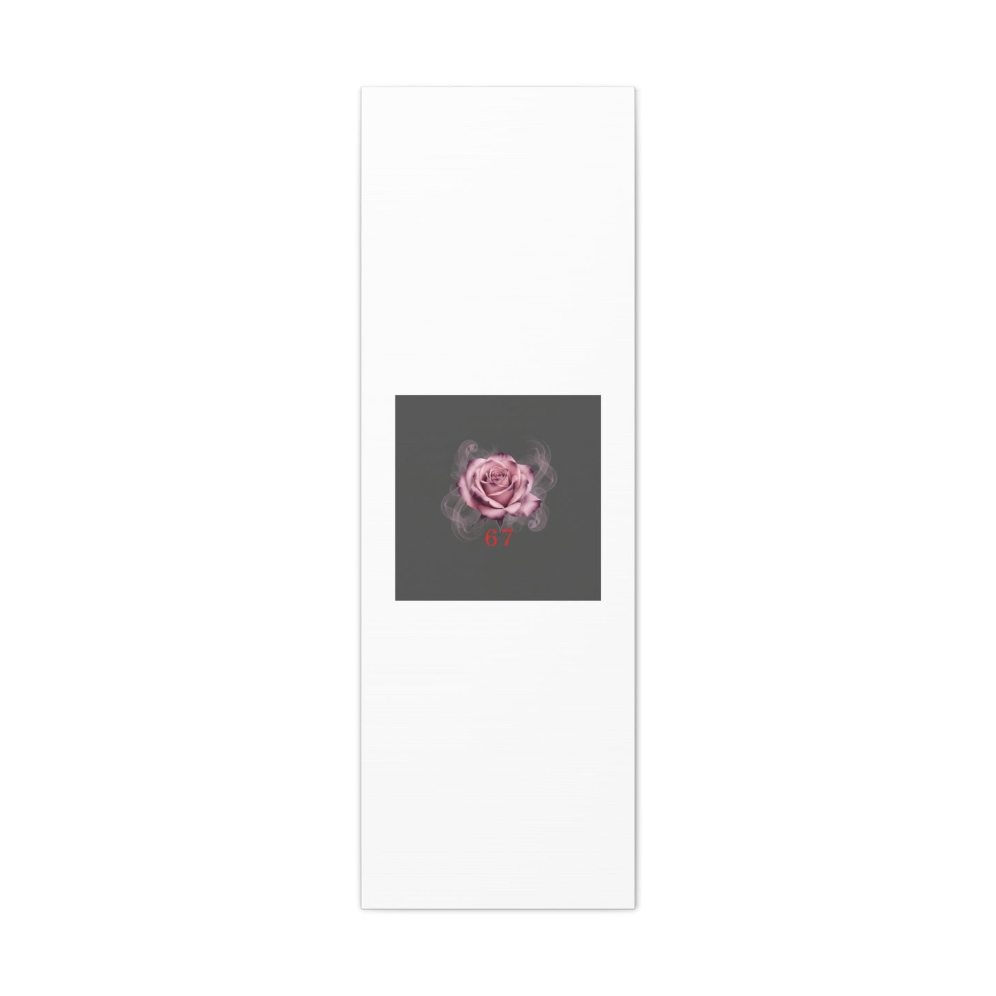 6 7 Valentine's Canvas | Viral Gothic Rose Wall Art | 6 7 Meaning Dark Romance