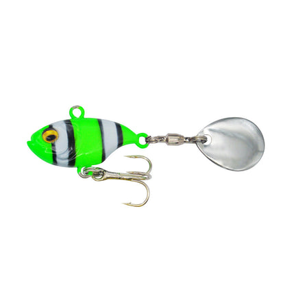 Metal Sea Fishing Iron Plate Lure Rotating Sequins