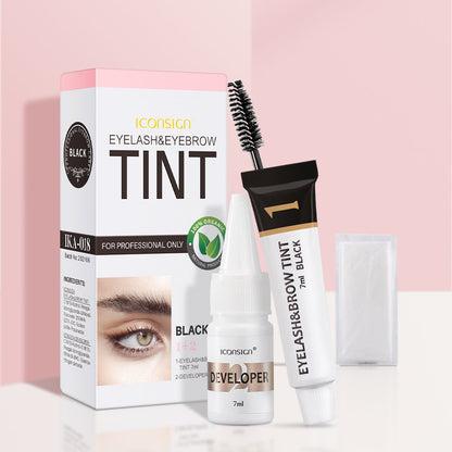 ICONSIGN Eyelash Eyebrow Dye Tint Kit Brow Mascara Tinting Dye