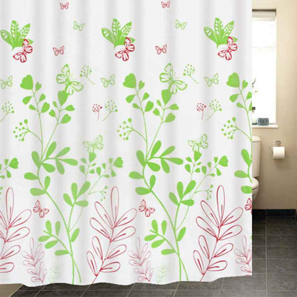 Simple Bathroom Waterproof Partition Shower Curtain