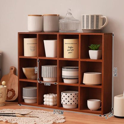 Wall-mounted Cup RackWall Decor And Storage Shelf