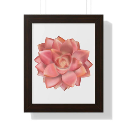 Graptosedum California Sunset Succulent Framed Print – Botanical Wall Art