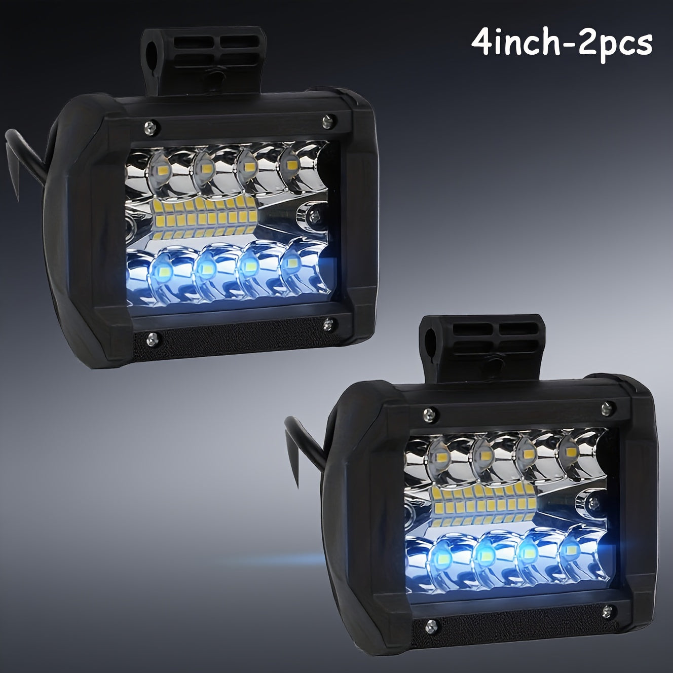 Pro-Series LED Off-Road Light Bar & Work Light Pods | 4" - 21" Weatherproof Lighting Kits