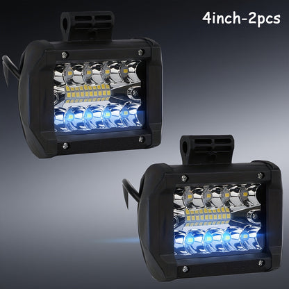 Pro-Series LED Off-Road Light Bar & Work Light Pods | 4" - 21" Weatherproof Lighting Kits