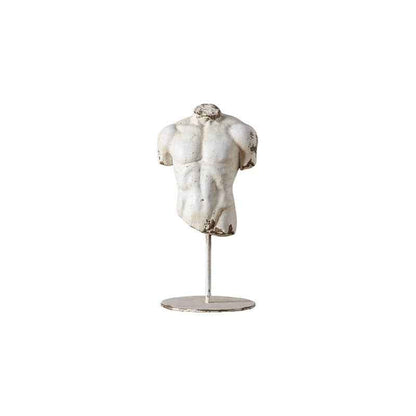 Creative Half-body Sculpture Ornament Desktop ABS Themed Plaster Figurine Home Decor
