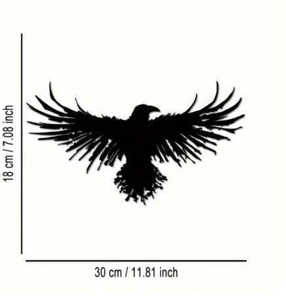 Animal Iron Outdoor Garden Decoration Home Black Silhouette Metal Iron Crafts