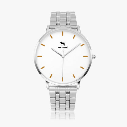 273. Instafamous Steel Strap Quartz watch
