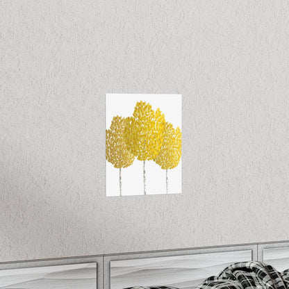 Fall Aspen Print – Unframed Wall Art
