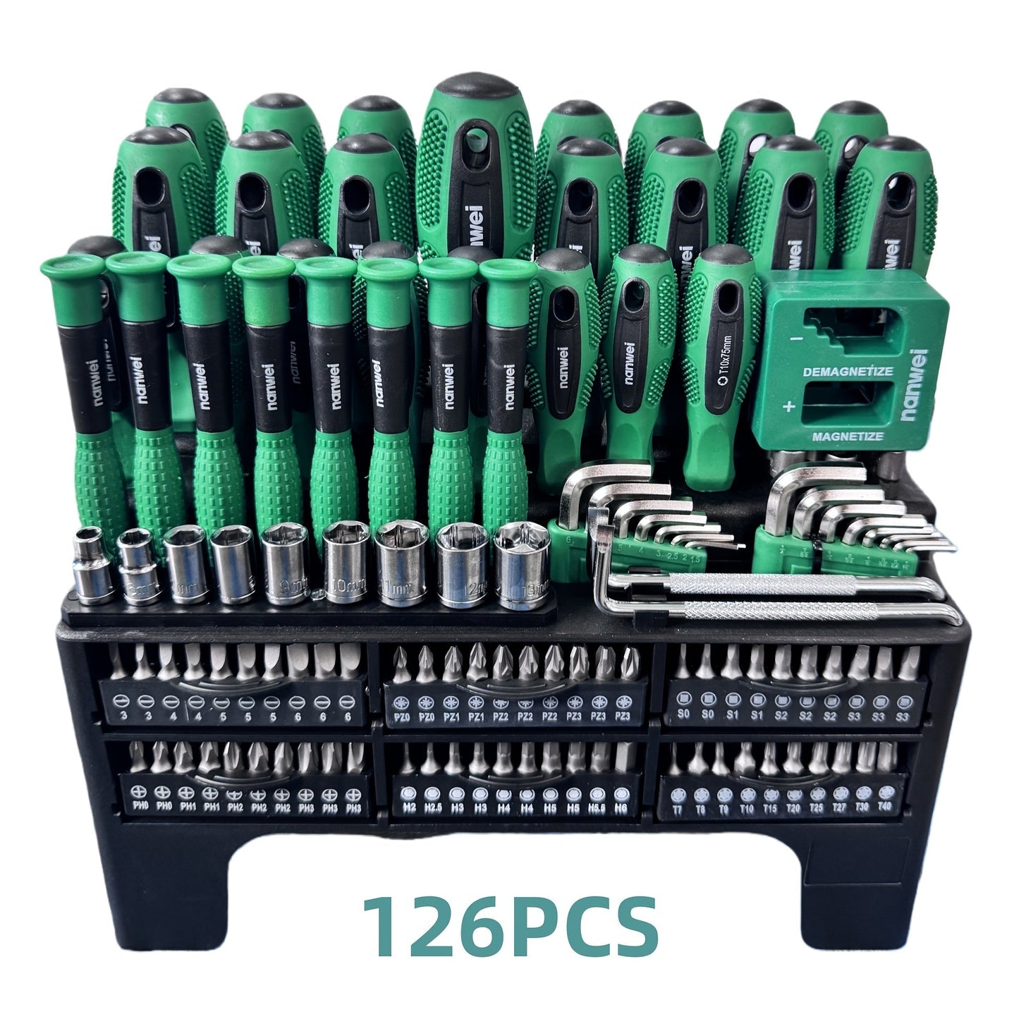 10/100/126/132pcs Magnetic Precision Screwdriver Set with Insulated Tips & Plastic Case - Professional Electronics Repair Kit Suitable for Electronics, Smartphones, Devices, Auto Repair, DIY - Ideal for Daily Use & Holiday Gi