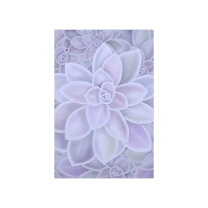 Graptopetalum Murasaki Succulent Pattern Botanical Print – Unframed Wall Art